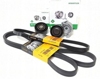 ROLKA NAPINACZ PASEK ZESTAW BMW E90 318d 320d M47