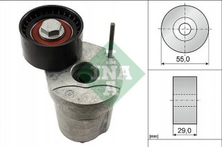 ROLKA NAPINACZ PASEK ZESTAW BMW E90 E91 E92 330xd