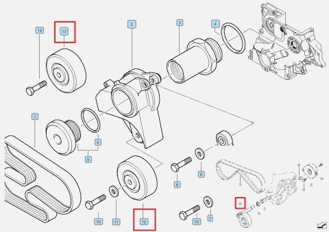 ROLKA NAPINACZA BMW E46 320d PRZEDLIFT ROLKA NAPINACZA BMW E46 320d PRZEDLIFT