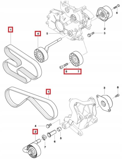 ROLKA NAPINACZA PASEK ZESTAW BMW E46 320d POLIFT ROLKA NAPINACZA PASEK ZESTAW BMW E46 320d POLIFT