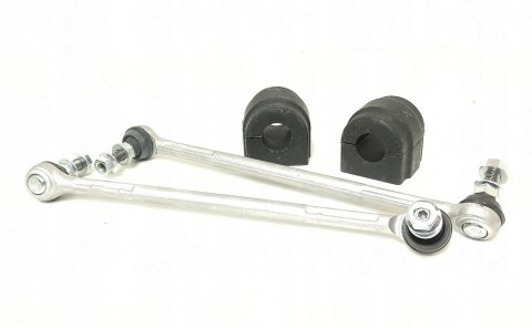 ŁĄCZNIKI STABILIZATORA PRZÓD GUMY FEBI BMW E81 E87