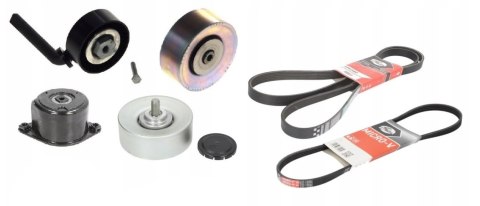 ROLKA NAPINACZ PASEK BMW E60 E61 525d 530xd 535d