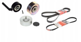 ROLKA PASEK ZESTAW BMW E60 E61 525d 530d xd 535d
