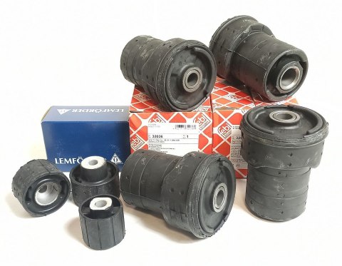 TULEJE WÓZKA BELKI TYŁ KPL BMW E39 KOMBI TOURING TULEJE WÓZKA BELKI TYŁ KPL BMW E39 KOMBI TOURING
