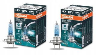 ŻARÓWKI H7 OSRAM COOL BLUE 5000K BMW E39 E60 E61