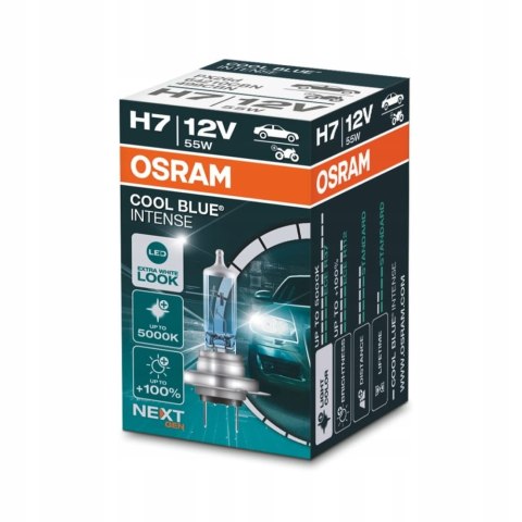 ŻARÓWKI H7 OSRAM COOL BLUE 5000K BMW E39 E60 E61