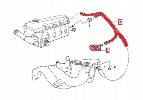 ODMA ZAWÓR SEPARATOR OLEJU BMW E36 E46 316 318i ODMA ZAWÓR SEPARATOR OLEJU BMW E36 E46 316 318i