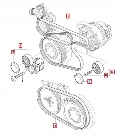 ROLKA NAPINACZ PASEK ZESTAW BMW E90 E91 E92 325d ROLKA NAPINACZ PASEK ZESTAW BMW E90 E91 E92 325d