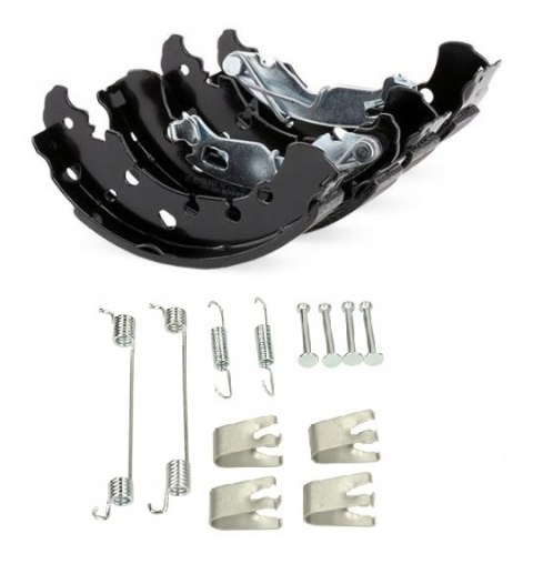 SZCZĘKI HAMULCOWE ZESTAW FIAT PANDA OPEL CORSA D SZCZĘKI HAMULCOWE ZESTAW FIAT PANDA OPEL CORSA D