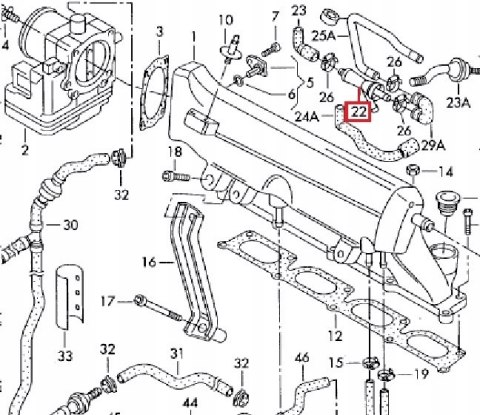 ZAWÓR EZEKTOR CIŚNIENIA AUDI A3 1.8T OE 058133753B ZAWÓR EZEKTOR CIŚNIENIA AUDI A3 1.8T OE 058133753B